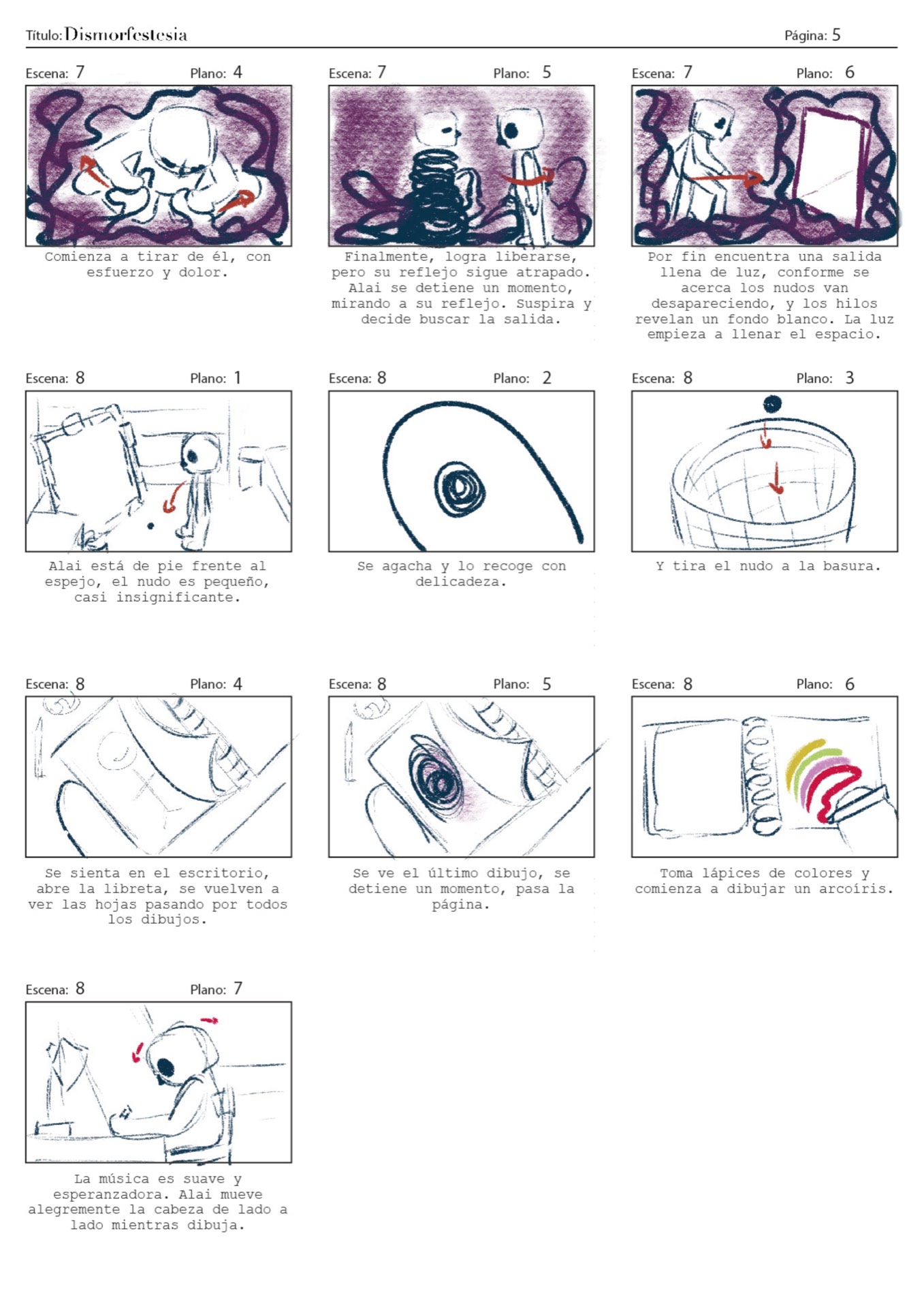 Storyboard página 5