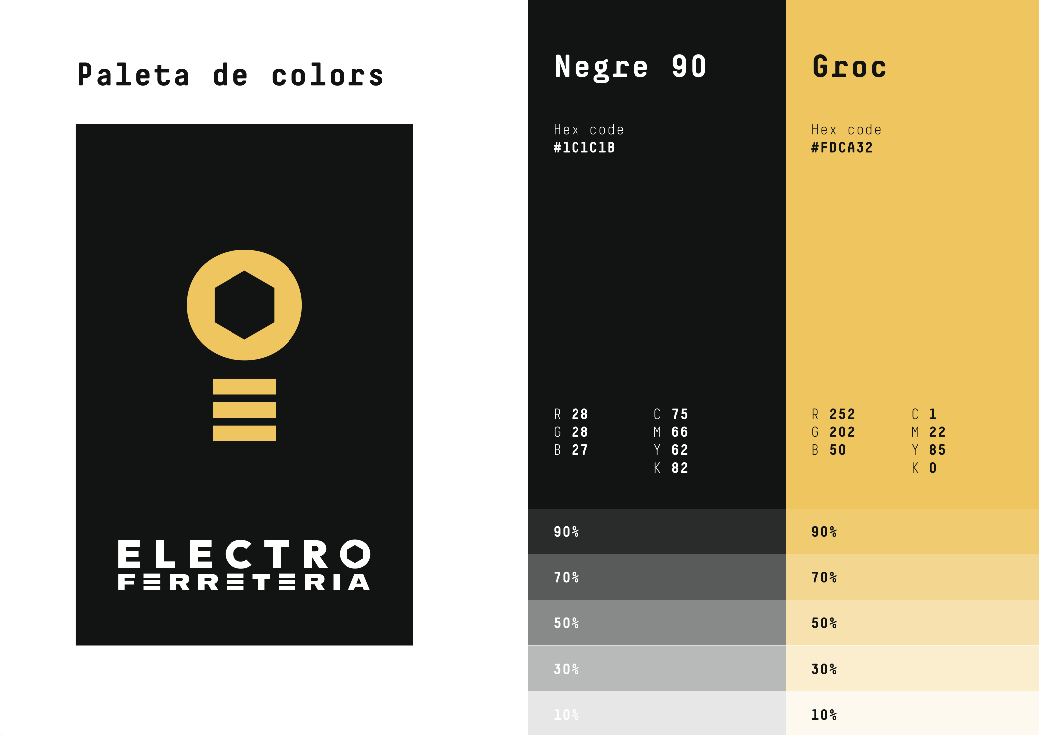 Colour palette