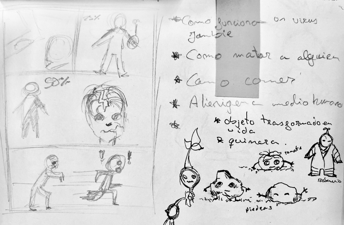 Primeras ideas 1 — ilustración científica